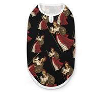 Goddess of Greek Mythology Cute Dog Shirt Sleeveless Soft Breathable Pet Apparel Tank Top Summer Cool XL