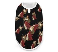 Goddess of Greek Mythology Funny Dog Shirts Sleeveless Pet Tank Top Comfort Pets Clothes Vest for Small Medium Dogs Cat L