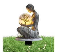 Goddess Statue - Acrylic, 22x11.3cm | Decorative Garden Stakes Figurine | Mother Earth Sculpture For Lawn Patio Yard | Outdoor Ornament For Garden Walkway Porch Decoration Daily Use