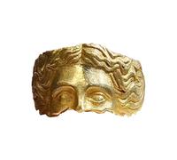 Goddess Venus Face Ring | Fashionable Chic Index Finger Ring,Calming Charming Greek Ring, Antique Venus Ring for Outdoor