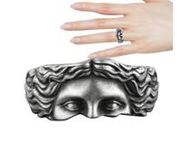 Goddess Venus Ring - Chic Fashionable Jewelry, Calming Charming Accessory, Greek Mythology Symbol, Antique Inspired Design | Unisex Statement Band for Outdoor Party Gatherings Featuring Elegant