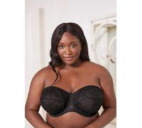 Goddess Verity Underwired Strapless Bra Black