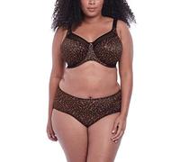 Goddess Women's Kayla Signature Print Full-Coverage Underwire Bra, Brown (dark leopard), 34GG (Manufacturer Size: 34J)