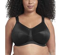 Goddess Women's Plus-Size Celeste Soft Cup Full Coverage Wireless Comfort Bra, Opaque, Black, 42K