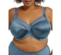 Goddess Women's Plus Size Keira Underwire Banded Bra, Mediterranean Blue, 42J US