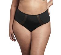 GODDESS Women's Plus Size Sarah Full Coverage Brief, Black, XL