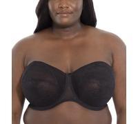 GODDESS Women's Verity Underwire Strapless Bra, Sheer, Black, 38 E