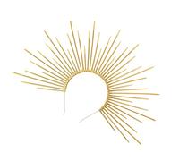 Goddesses Headwear, Sun Goddesses Hair Hoop Bridal Wedding Headwear Elegant Delicate Hair Band for Women and Girls
