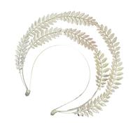 Goddesses Leaf Headband Wheat Ear Crowns Bridal Hairpiece for Women Wedding Tiaras Costume Accessory