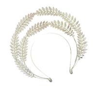 Goddesses Wheat Leaf Headbands Eye Catching Wheat Leaf Headband Decoration For Women Bridal Hairpiece