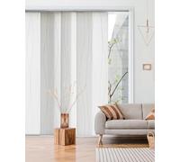 GoDear Design Adjustable Sliding Vertical Blinds 116-218 cm W x Up to 243 cm H, Extendable Rail Track for Blinds Window Vertical, Panel Track Blind, Patio Door Blind, Door Curtain, Catch Me