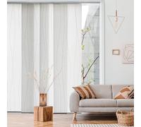 GoDear Design Adjustable Sliding Vertical Blinds 116-218 cm W x Up to 243 cm H, Extendable Rail Track for Blinds Window Vertical, Panel Track Blind, Patio Door Blind, Door Curtain, Catch Me