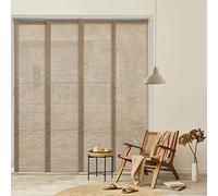 GoDear Design Room Dividers Screen 116 cm-218 cm W x Up to 243 cm H, Extendable 4 Panel Sliding Track for Privacy Screens Hanging Room Divider, Partition Wall, Room Separator, Yoga