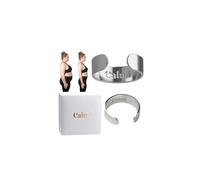 Godemmio Calmi Ring, The Original Calmi Magnetic Rings for Women, Adjustable Magnetic Ring - Gentle Magnet & Acupressure Fusion, The Natural Solution,Improve Blood Circulation,Balance Sleep (Silver)