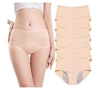Godemmio Everdries Panties for Women Over 60, Everdries Leakproof Ladies Underwear for Women,Leak Proof Underwear for Women (UK, Alpha, XXL, Regular, Regular, MIX6PC-G)