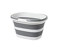 Goderewild (2023 Upgrade) Large Collapsible Bucket 4.2 Gallon (16L) for House Cleaning, Camping, and More - Space Saving, Multiuse Water Bucket for Cleaning Mop - Lightweight and Portable (Grey×1)