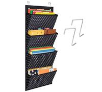 Godery Over the Door Hanging Office Storage, Fabric Cascading Wall Organizer, Wall Mount Office Supplies Storage Organizer for School, Classroom, Home, Closet