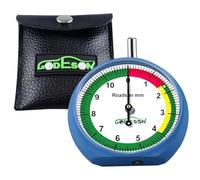 GODESON 88703 Dial Tire Tread Depth Gauge in MM,Professional for Motorcycle, Car,Truck and Bus