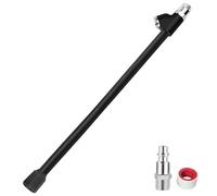 GODESON Air Chuck,12" Extended Reach Air Chucks for Tires，Heavy Duty Dual Head Air Chuck for Semi Tire Inflation,1/4" FNPT Straight Air Chuck for Truck RV Semi Dually Tires