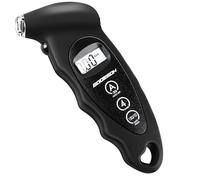 GODESON Digital Tyre Pressure Gauge 150 PSI 10 Bar with 4 Settings, Car Accessory with Backlit LCD, Tyre Gauge Suitable for Cars, Trucks, Bicycles,Motorcycles