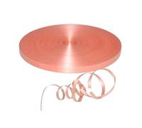 Godfather 100 Meter Ribbon 5mm for Gift Wrapping Balloon Ribbon Fabric Thick for Gift Wrapping Xmas Valentine Wedding Party Decoration (Rose Gold)