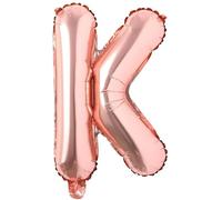Godfather 16inches Large Foil Alphabet Letter Balloon for Theme Party Decorations Birthday Wedding Anniversary Events Decorations Pack of 1 (Rose Gold, Alphabet K)