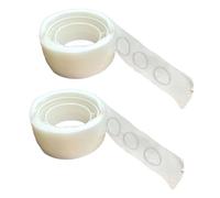 Godfather 200pcs Double Sided Adhesive Balloon Glue Dot Stickers Removable Balloon Glue Points Sticky Dots Tape for Party Decoration and DIY Arts Crafts (2 Rolls)