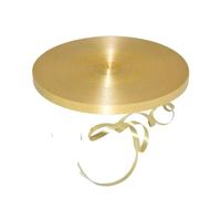 Godfather 50 Meter Ribbon 5mm for Gift Wrapping, Balloon Ribbon Fabric Thick for Gift Wrapping, Xmas,Valentine,Bouquets,Cake Wedding Party Decoration (Gold)