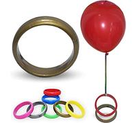 Godfather Colorful Bracelet Balloon Weights Bangle Shape Weights For Helium Balloons for Birthday Parties Weddings Celebrations Decoration Kids Party (Gold, Pack of 10)