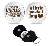 Godfather Fathers Day Gift,Godfather Gifts,The Godfather Gifts,God Fathers Gifts,Godfather Gifts for Men,Pocket Hug,Gifts for Godfather,Godparent Gifts,Godparents Gift,Godfather Christmas Gifts