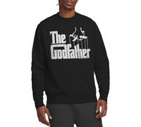 Godfather Logo Crew Sweatshirt, Black, XX-Large