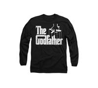 Godfather Logo Mens Long Sleeve T Shirt, Black The Godfather Black L