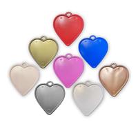 Godfather Mix Colour Heart Shaped Balloon Weight Plastic Balloons Weights Reusable Helium Balloon Weights for Parties Birthday Celebration Decoration
