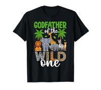 Godfather of The Wild One Jungle Safari Animal T-Shirt