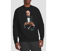 Godfather Painted Poster Crew Sweatshirt, Black The Godfather Black L