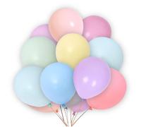 Godfather Pastel Party Balloons Thick Latex Balloon for Women Girls Birthday Party Baby Shower Graduation Anniversary Picnic Decorations Indoor Outdoor Use (Multicolour, 12 Inches Pack of 50)