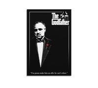 GODFATHER Poster Decorative Painting Canvas Wall Posters And Art Picture Print Modern Family Bedroom Decor Posters 16x24inch(40x60cm)