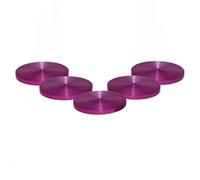 Godfather Shiny Curling Ribbon 5mm Metallic Multicolor Balloon String Gift Wrapping Bow Ribbon for Christmas Wedding Gift Wrapping (Holographic Fuchsia Pink, 100 Meter)