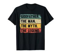 Godfather The Man The Myth The Legend - Retro Godfather Gift T-Shirt