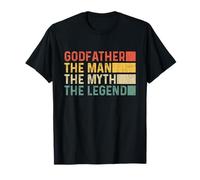 Godfather The Man The Myth The Legend Vintage Godfather Gift T-Shirt