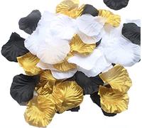 Godfathger 300pcs Rose Petals Valentine Artificial Silk Petals Flower Decoration Confetti for Romantic Scenes Wedding Anniversary, Confession, bedroom, Birthday Decoration
