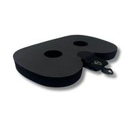 GODFREY Booster Rowing Seat Pad, extra thick anti slip perfect for in-Boat and Concept 2, Peloton, Hydrow and Water Rowers. (Mens with Clip)