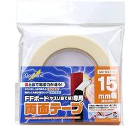GodHand GH-DST-15 Double-Sided Tape for FF Boards 0.6 inch (15 mm) Wide Plastic Model Tools