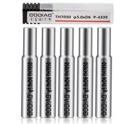 GODIAG 5mm HSS Tracer Probe 5PCS, 6mm × 32mm Precision Tracing Tool, Compatible with SILCA Matrix Series Machines