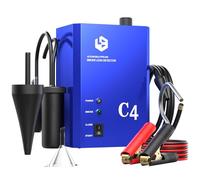 GODIAG Smoke Machine Automotive Leak Detector, Smoke Machine Leak Tester for All 12V DC Vehicles in Vacuum, Fuel Diagnostic Pipe System, Leak Detection with Built-in Air Pump, C4