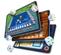 GoDice Full Pack - 6 Smart Connected Dice. Brings The Best Dice Games of All Time to the 21st Century. Educational, Fun, and Innovative Games for Family, Friends, Game nights. Free App.