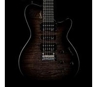 Godin xtSA Leaftop in Trans Black with Gigbag