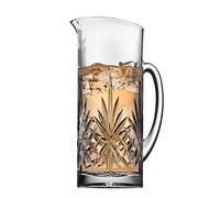 Godinger Beverage Pitcher Carafe, Cocktail Bar Mixing Glass - Dublin Collection, 34oz