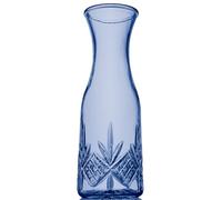 Godinger Carafe, Glass Pitcher, Wine Pitcher, Cocktail Carafe, Water Jug, for Iced Tea, Mixed Decanter & Beverages, Barware & Drinkware, Blue, 32oz