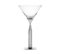 Godinger Martini Glass Chrysler Building Novelty Gift